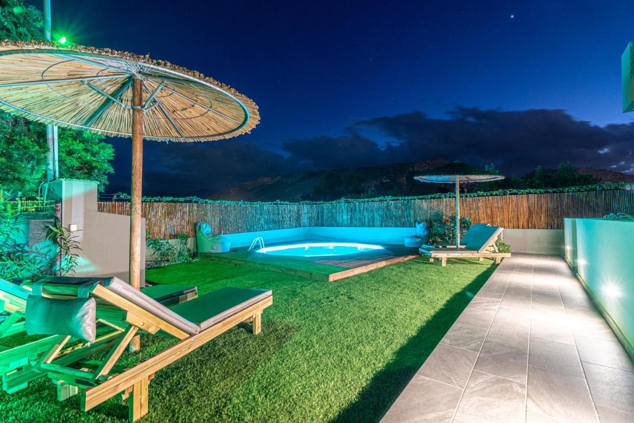 Cozy House With Pool Near Beach Gazi Luaran gambar