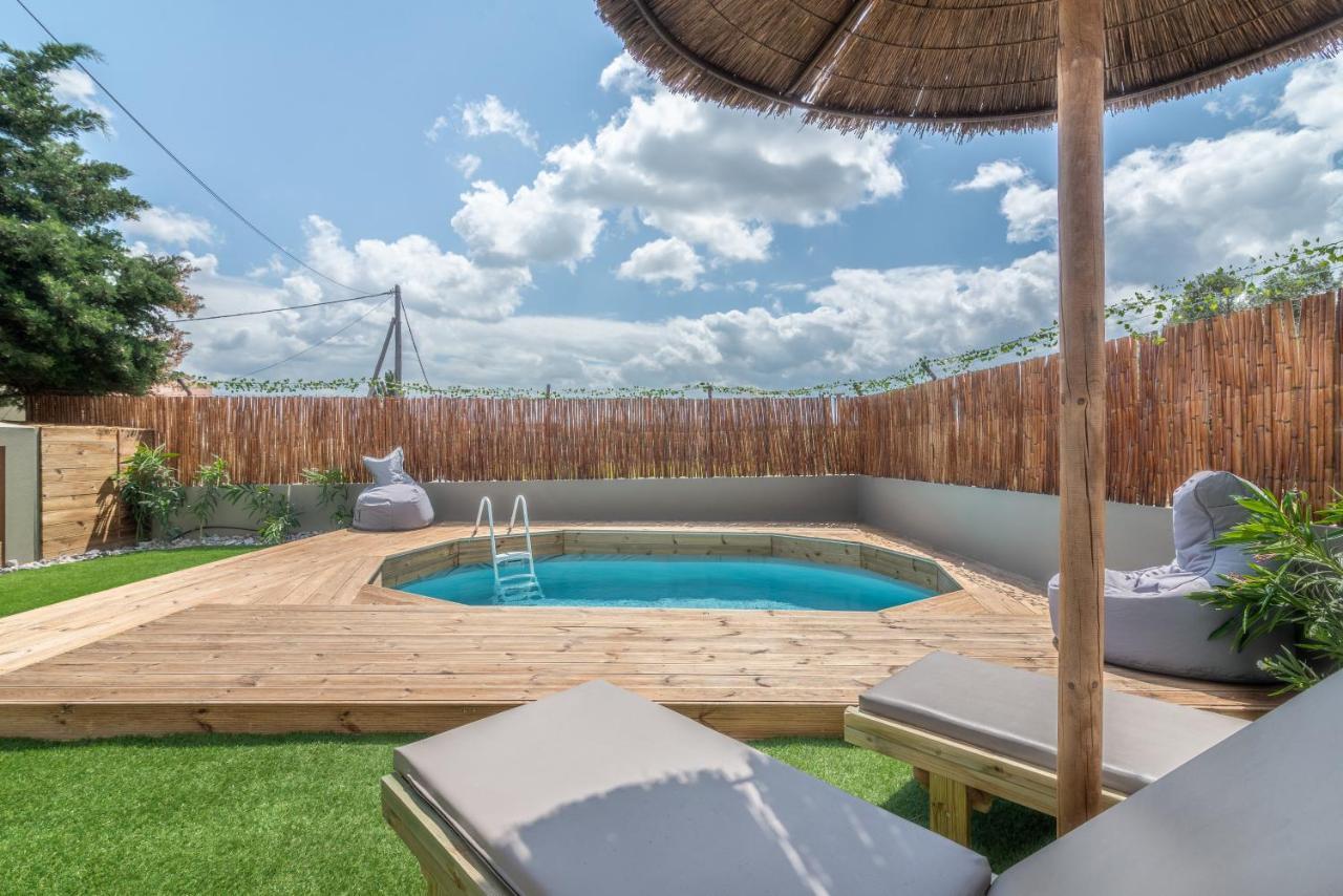 Cozy House With Pool Near Beach Gazi Luaran gambar